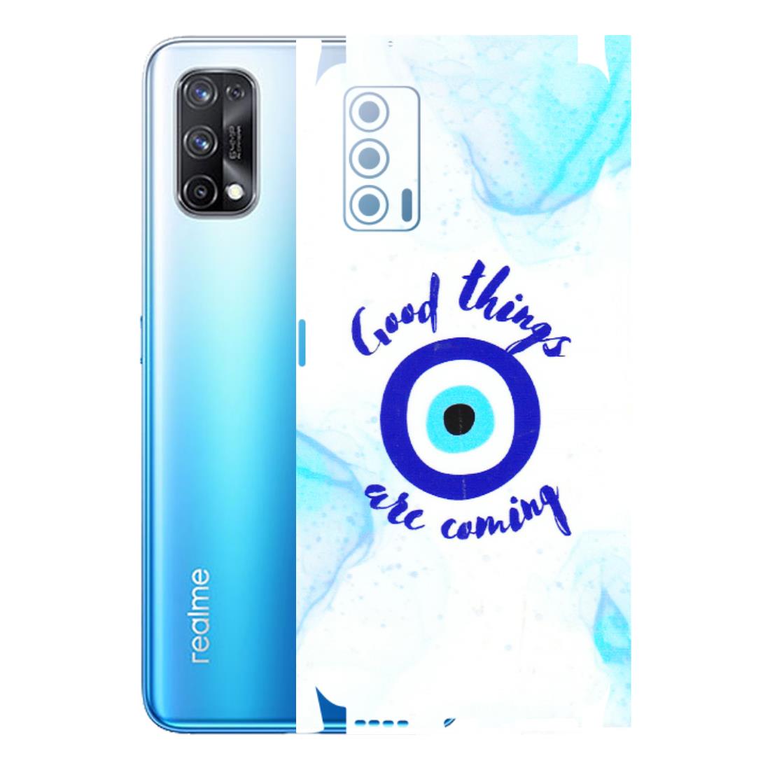 Realme Phone Skins (All Models) - Evil Eye Good Things Are Coming - 3D Embossed Finish (L-322) Realme X7 5G