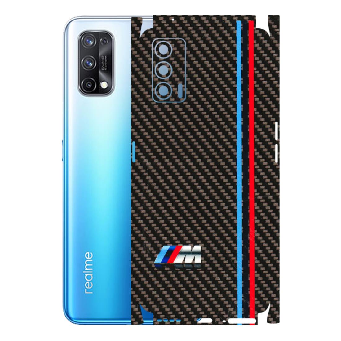 Realme Phone Skins (All Models) - BM Carbon Fiber Feels - 3D Embossed Finish (L-38) Realme X7 5G