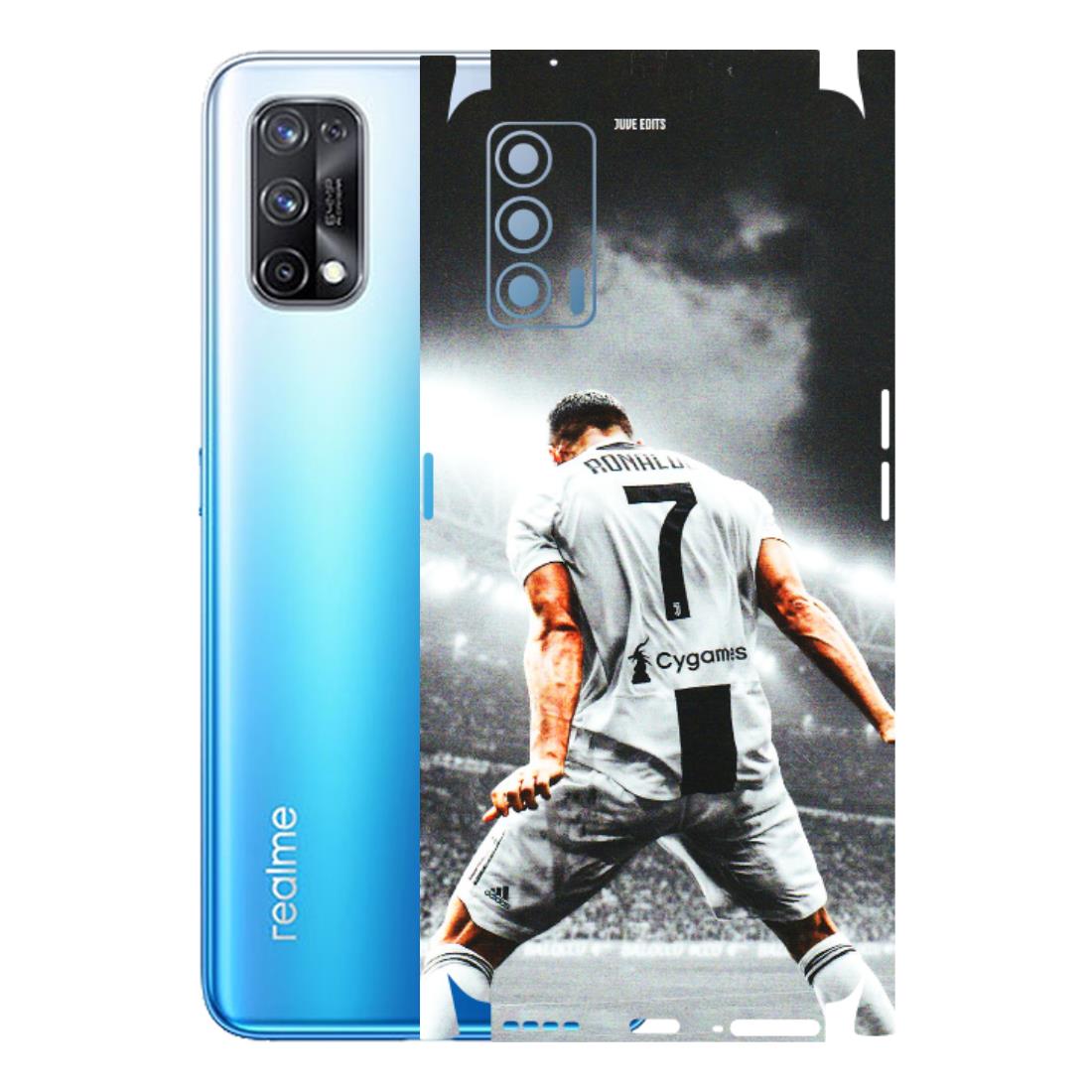 Realme Phone Skins (All Models) - Ronaldo CR7 Crazy - 3D Embossed Finish (L-44) Realme X7 5G