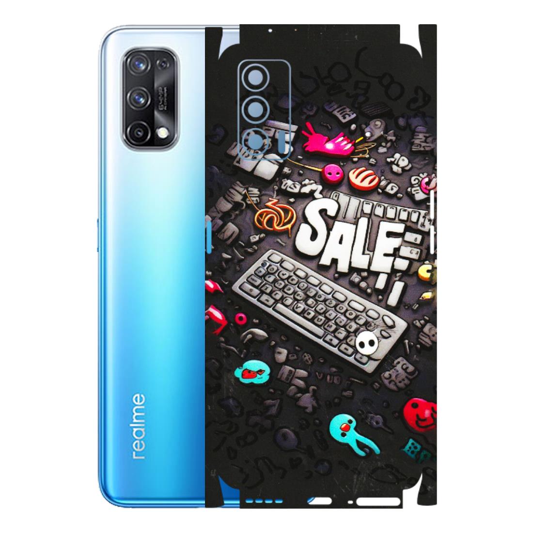 Realme Phone Skins (All Models) - Gadgets Sale - 3D Embossed Finish (L-50) Realme X7 5G