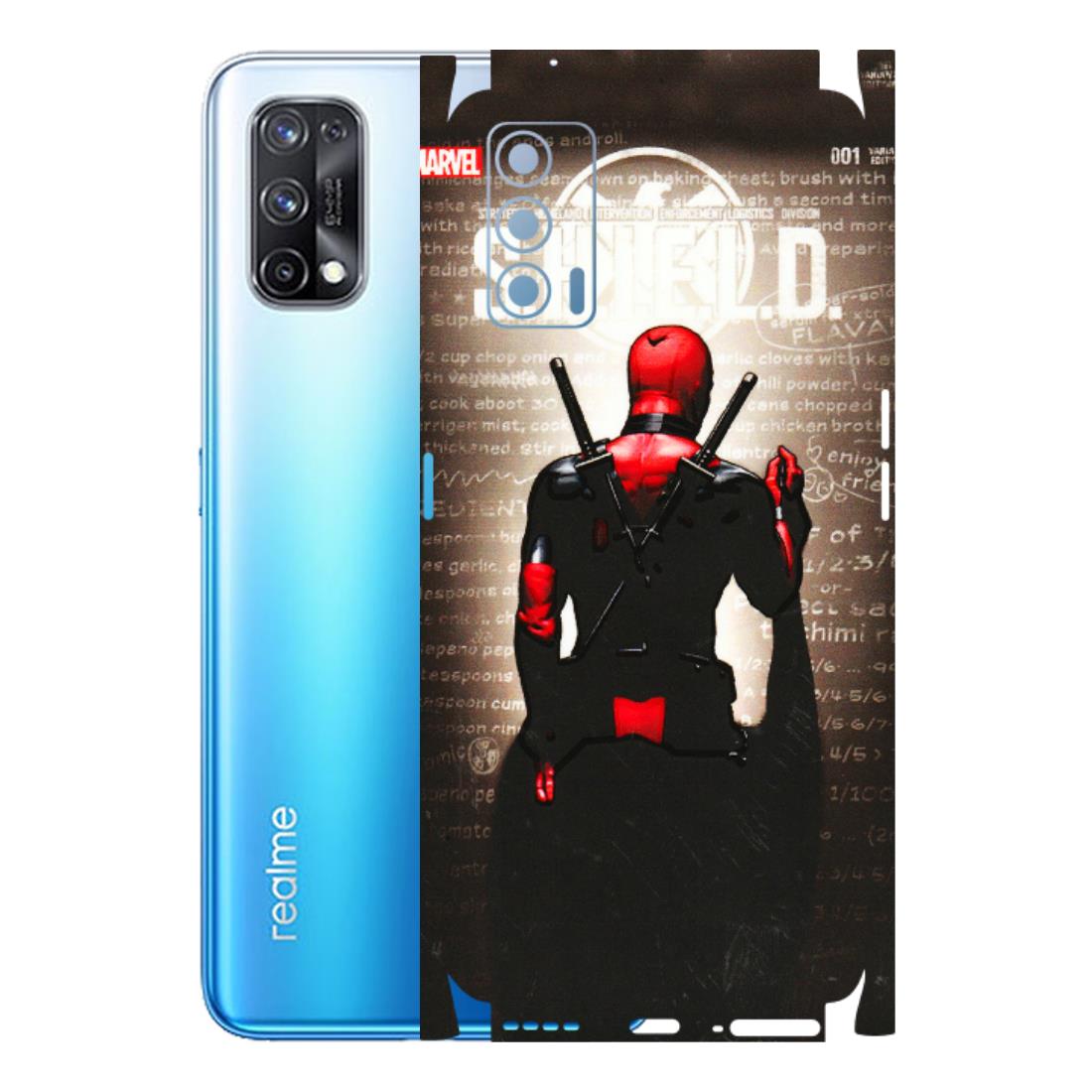 Realme Phone Skins (All Models) - Deadpool - 3D Embossed Finish (L-56) Realme X7 5G