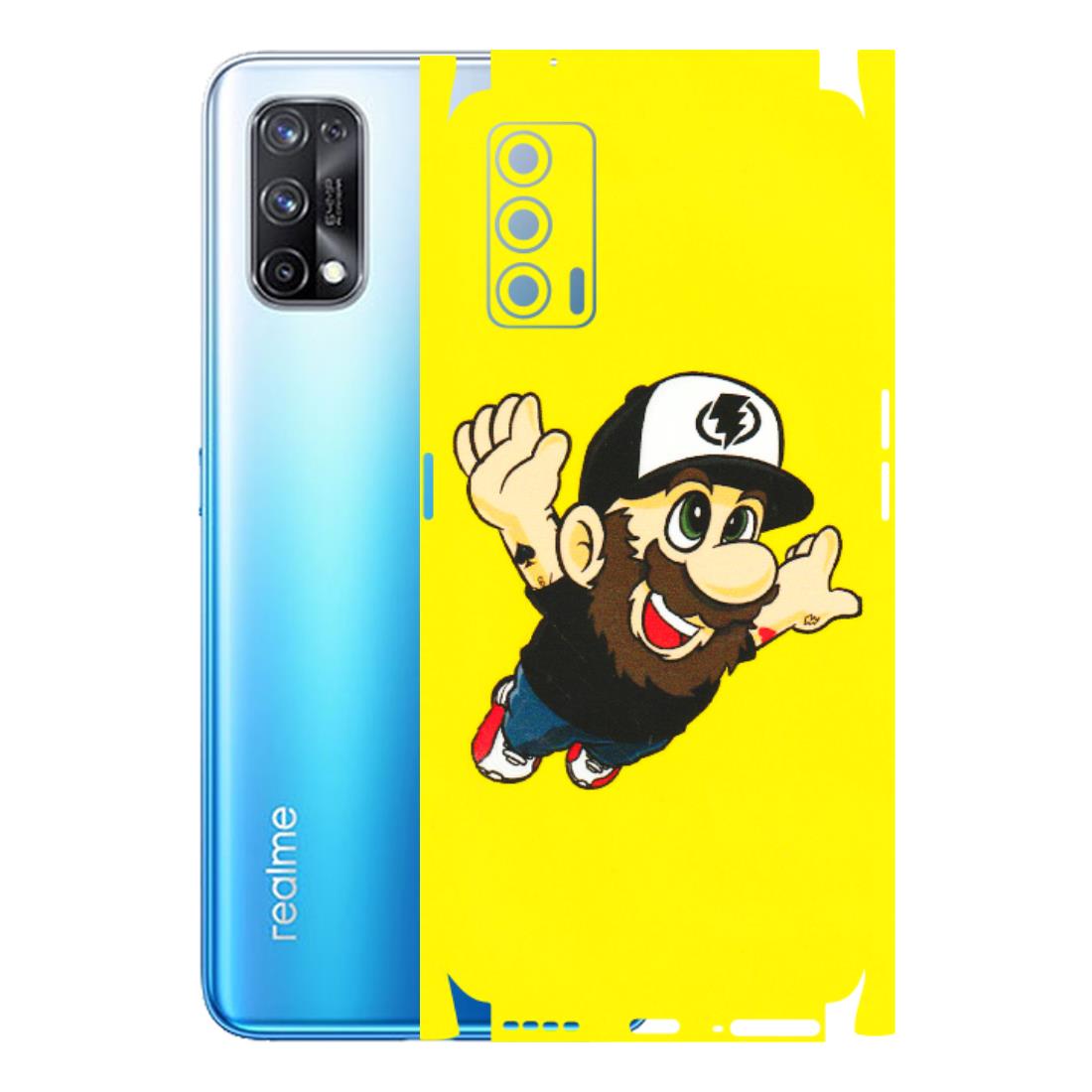 Realme Phone Skins (All Models) - Flying Beardo - 3D Embossed Finish (L-60) Realme X7 5G