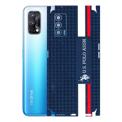 Realme Phone Skins (All Models) - US POLO Designer Brand - 3D Embossed Finish (L-65) Realme X7 5G