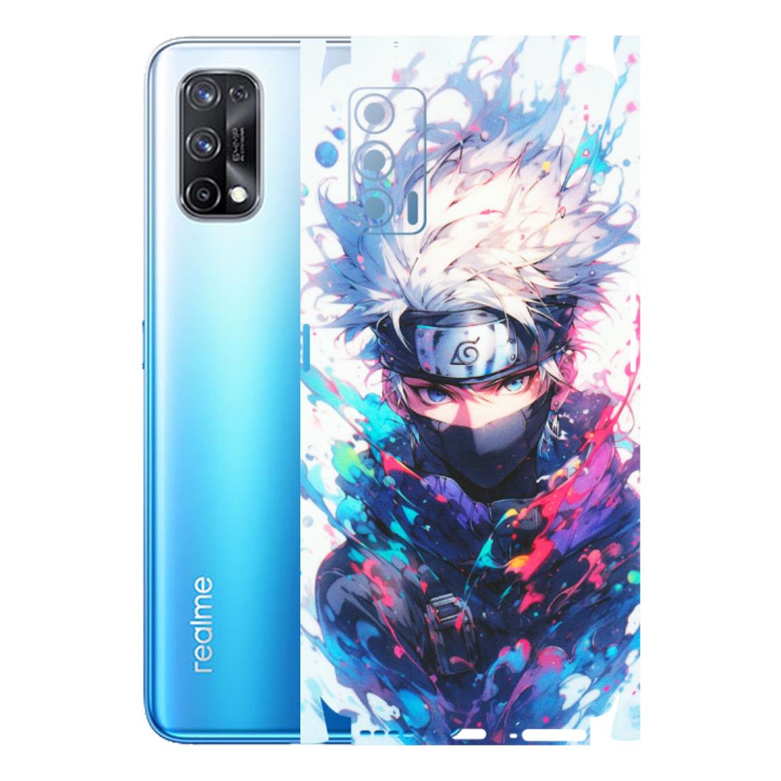 Realme Phone Skins (All Models) - Naruto Face Mask - Matte Finish (M-03) Realme X7 5G
