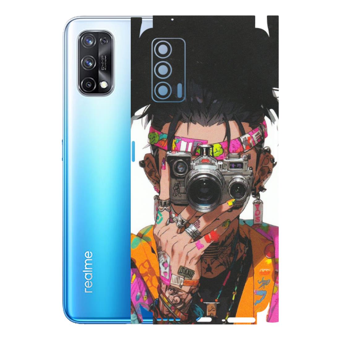 Realme Phone Skins (All Models) - Camera Lover Girl - Matte Finish (M-09) Realme X7 5G