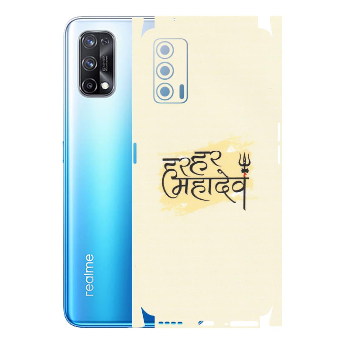 Realme Phone Skins (All Models) - Har Har Mahadev - Matte Finish (M-10) Realme X7 5G
