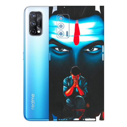 Realme Phone Skins (All Models) - Mahakal Bhakt - Matte Finish (M-112) Realme X7 5G