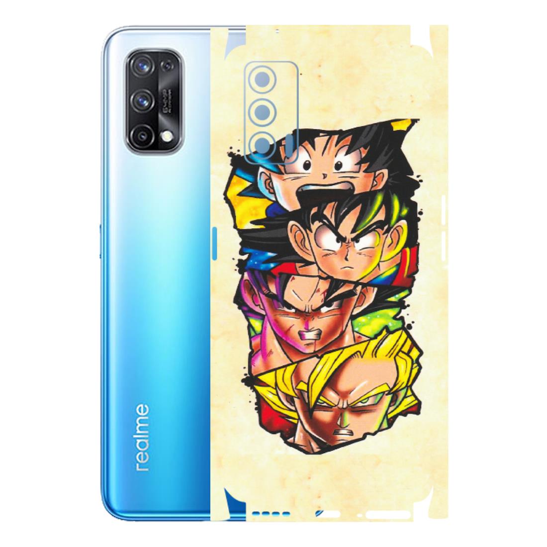 Realme Phone Skins (All Models) - Angry Multi Anime - Matte Finish (M-113) Realme X7 5G