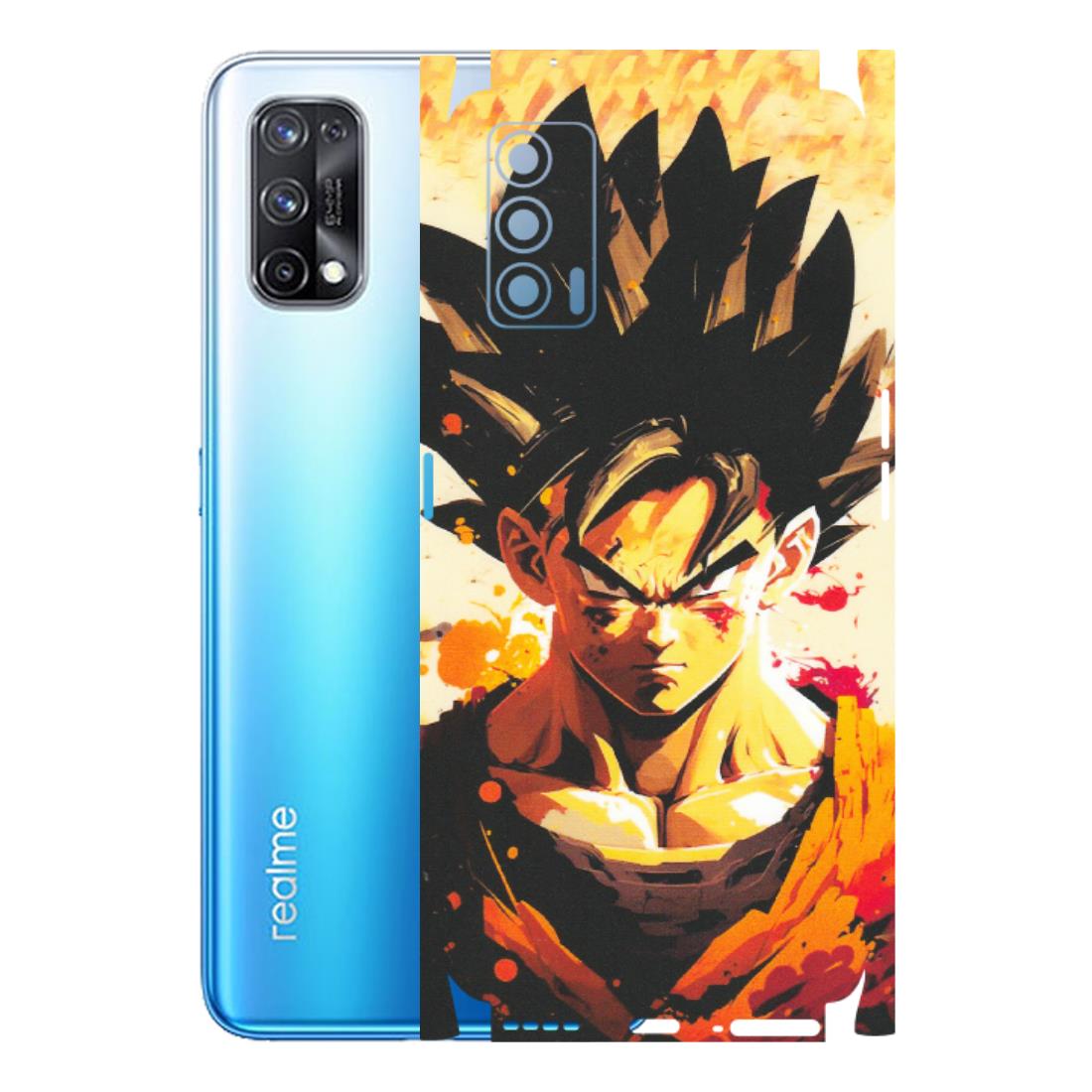 Realme Phone Skins (All Models) - Angry Goku - Matte Finish (M-12) Realme X7 5G