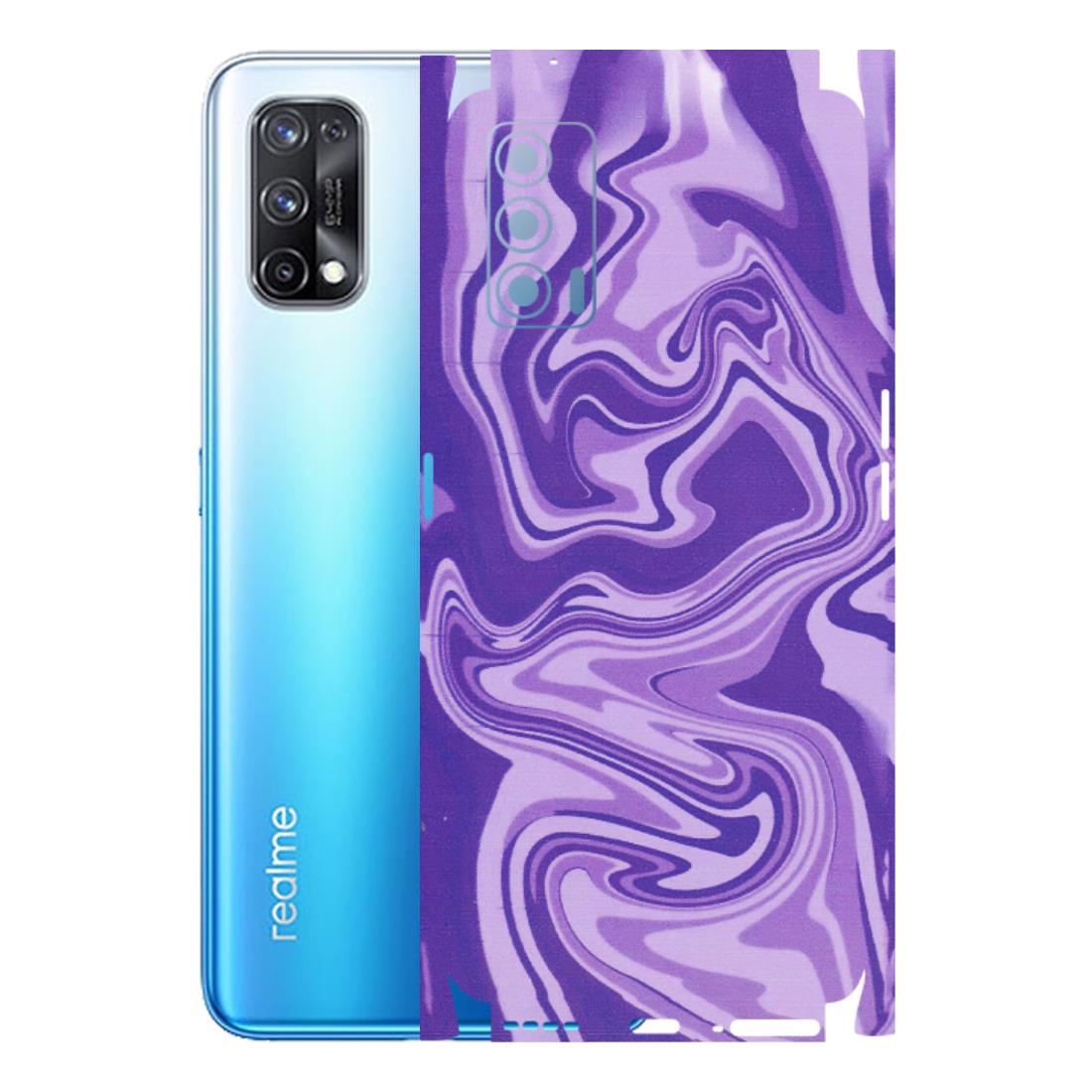 Realme Phone Skins (All Models) - Hazy Purple Nights - Matte Finish (M-14) Realme X7 5G