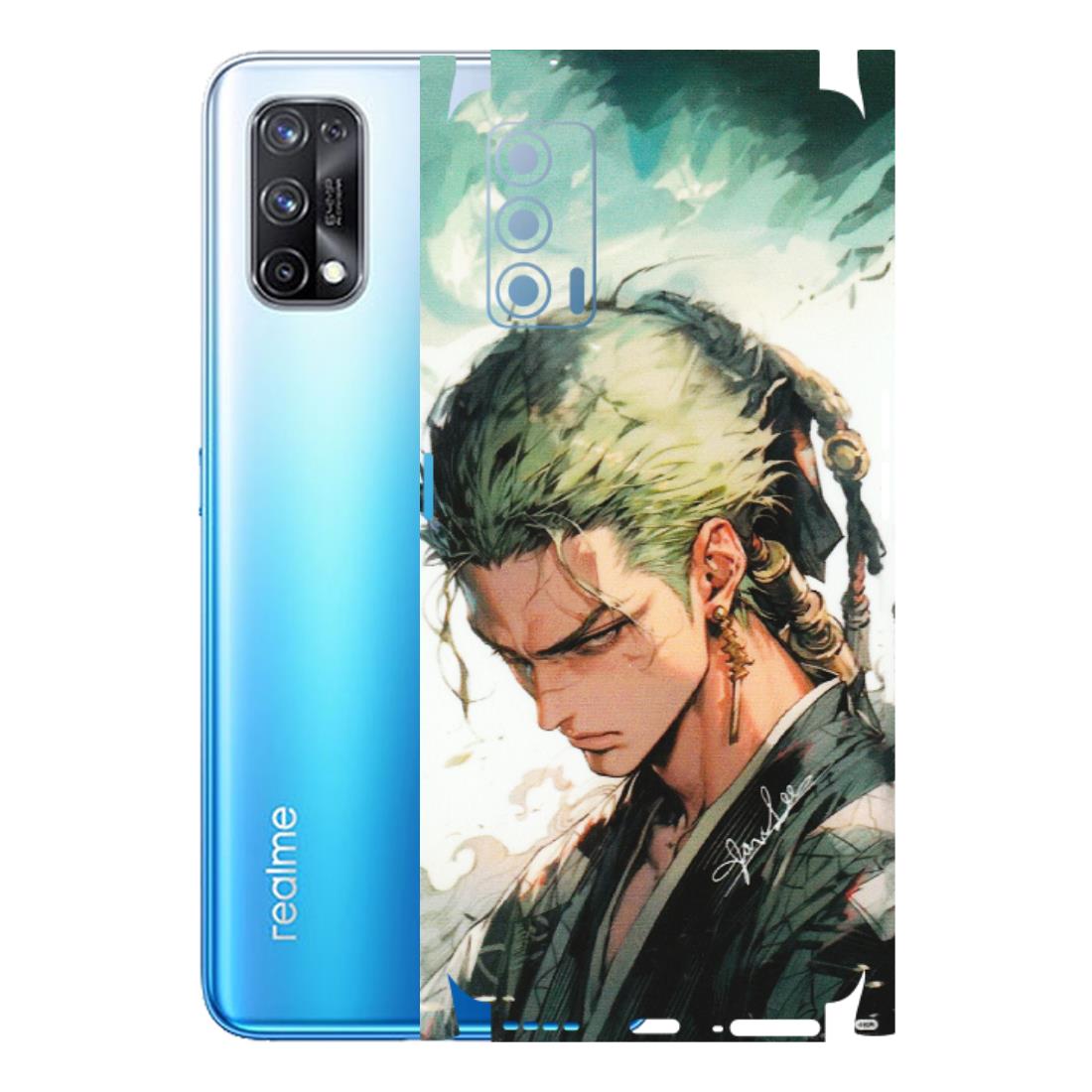 Realme Phone Skins (All Models) - New Roronoa Zoro One Picece Anime - Matte Finish (M-140) Realme X7 5G