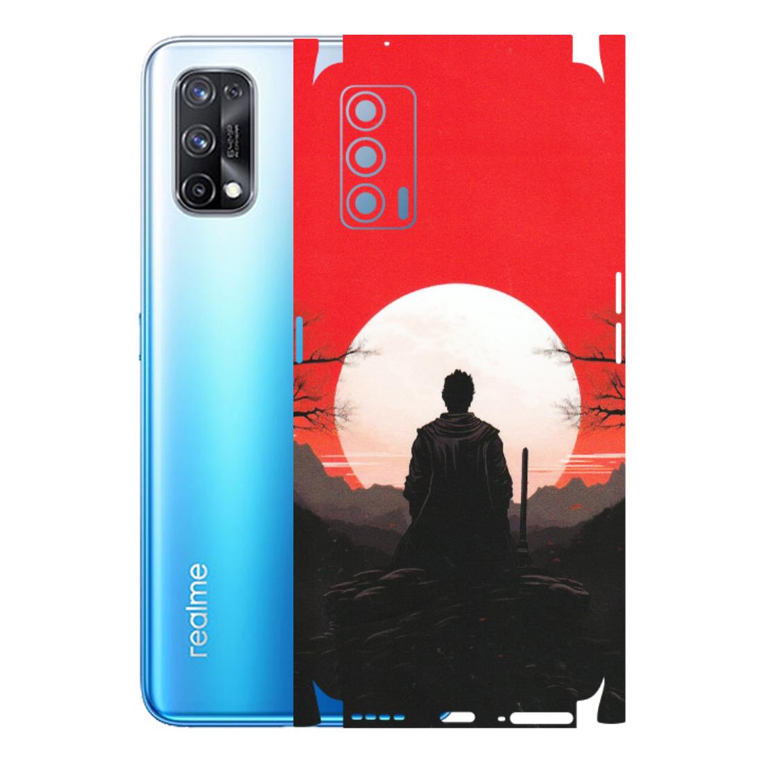 Realme Phone Skins (All Models) - Samurai Anime - Matte Finish (M-141) Realme X7 5G