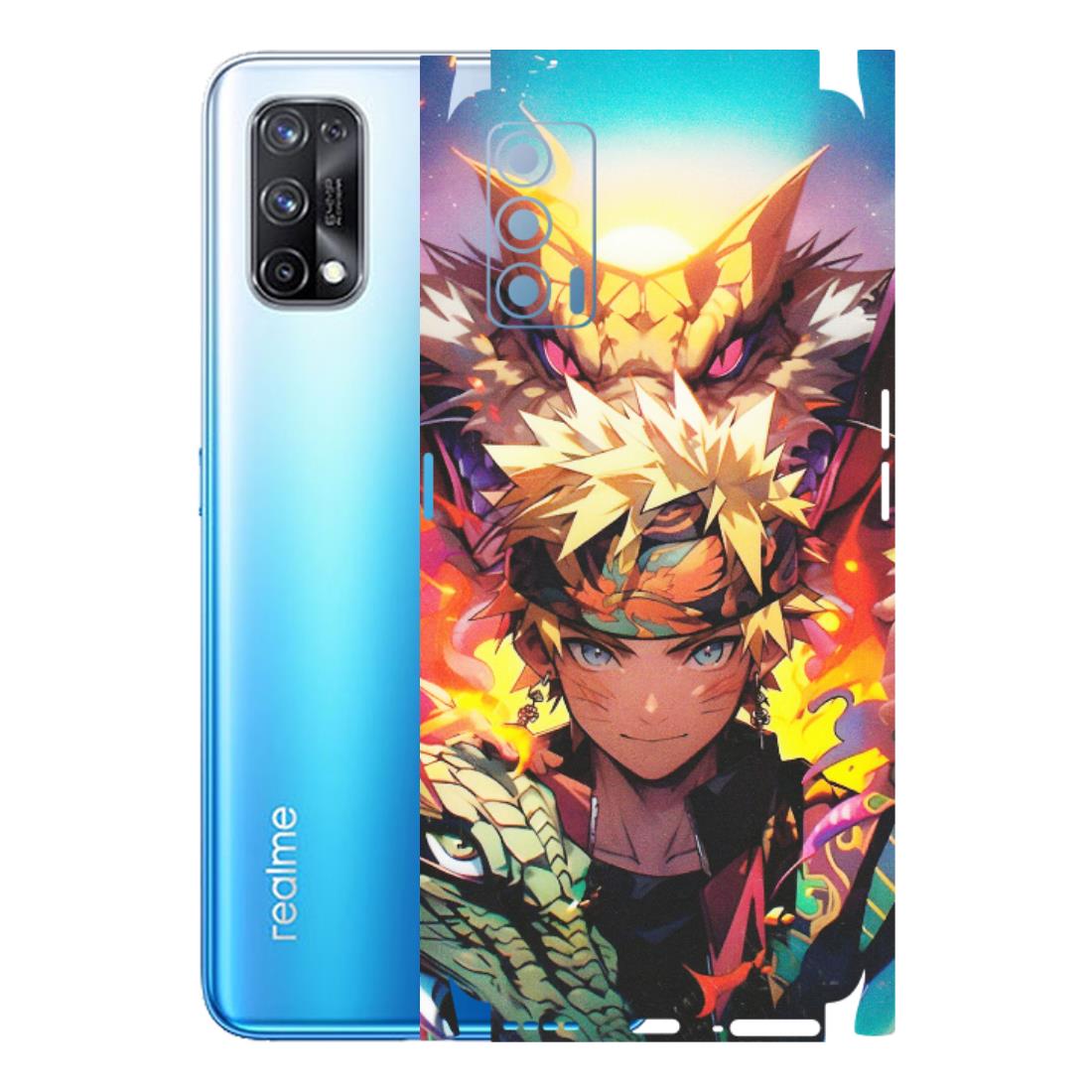 Realme Phone Skins (All Models) - Angry Naruto Anime - Matte Finish (M-148) Realme X7 5G