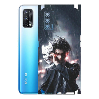 Realme Phone Skins (All Models) - Kimestsu No Yaiba Anime - Matte Finish (M-154) Realme X7 5G