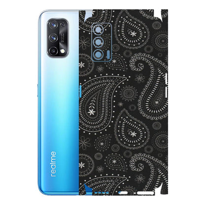Realme Phone Skins (All Models) - Black Sober Kerry - Matte Finish (M-37) Realme X7 5G