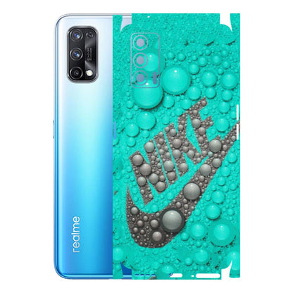 Realme Phone Skins (All Models) - Shoe Brand Bubbles - Matte Finish (M-42) Realme X7 5G