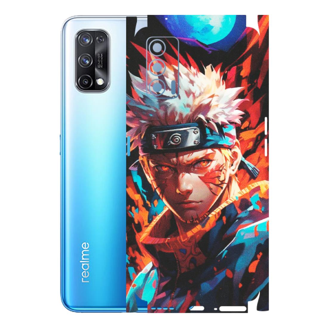 Realme Phone Skins (All Models) - Anime Ferocious Character - Matte Finish (M-44) Realme X7 5G