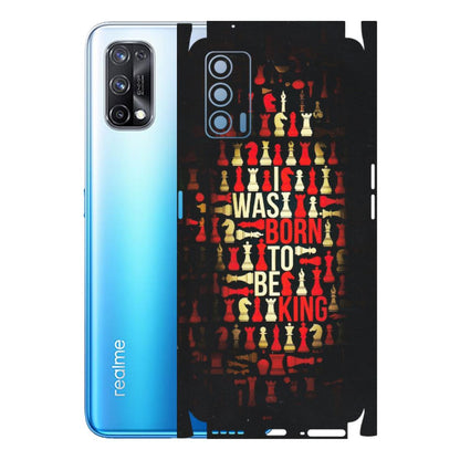 Realme Phone Skins (All Models) - Born To Be King - Matte Finish (M-73) Realme X7 5G