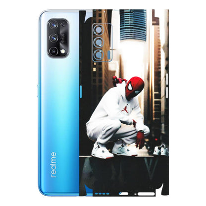 Realme Phone Skins (All Models) - Sportsman Spider Man - Matte Finish (M-94) Realme X7 5G