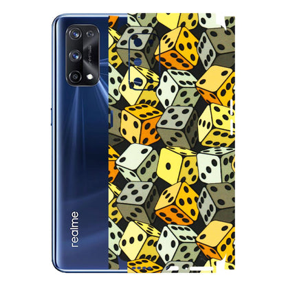 Realme Phone Skins (All Models) - Dices Of Life - 3D Embossed Finish (L-04) Realme X7 Pro (5G)