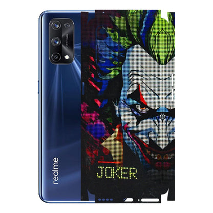 Realme Phone Skins (All Models) - Joker Dot Matrix - 3D Embossed Finish (L-08) Realme X7 Pro (5G)