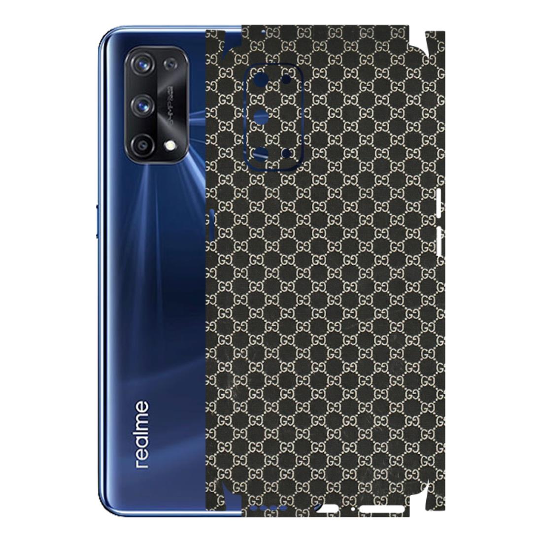 Realme Phone Skins (All Models) - Black G Print - 3D Embossed Finish (L-109) Realme X7 Pro (5G)