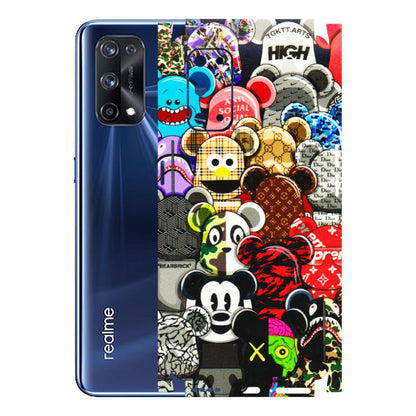 Realme Phone Skins (All Models) - More Mickey Mouses - 3D Embossed Finish (L-118) Realme X7 Pro (5G)