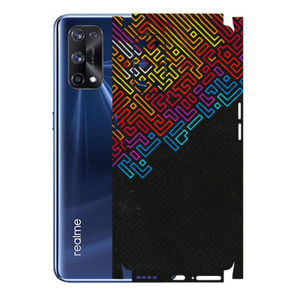 Realme Phone Skins (All Models) - Dotme Pattern Art - 3D Embossed Finish (L-121) Realme X7 Pro (5G)