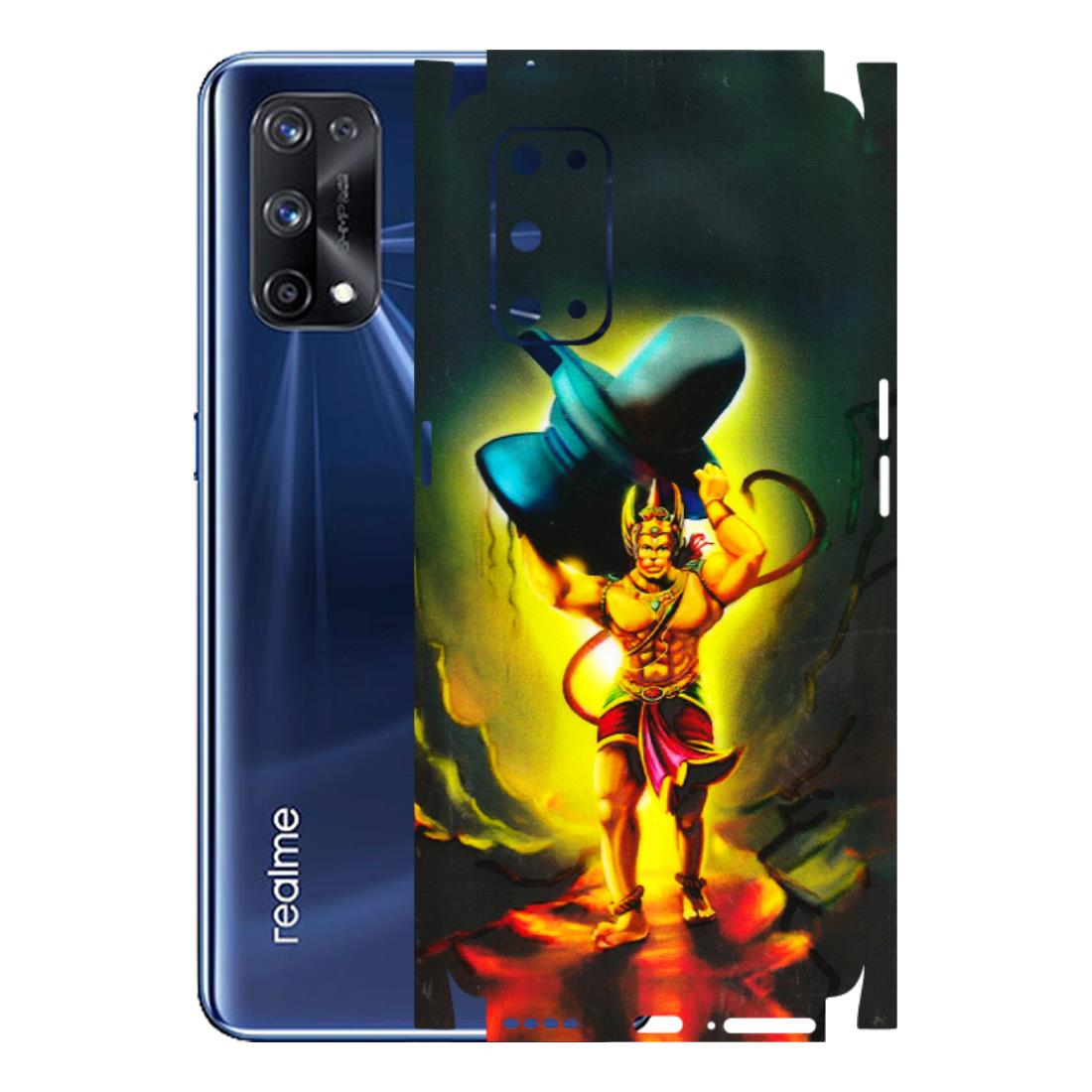 Realme Phone Skins (All Models) - Hanuman Ji - 3D Embossed Finish (L-128) Realme X7 Pro (5G)