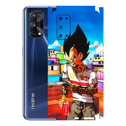 Realme Phone Skins (All Models) - Vegeta - 3D Embossed Finish (L-136) Realme X7 Pro (5G)