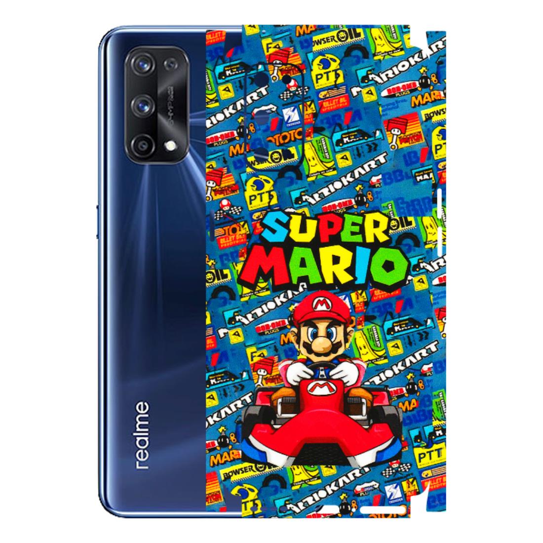 Realme Phone Skins (All Models) - Super Mario Kart - 3D Embossed Finish (L-140) Realme X7 Pro (5G)