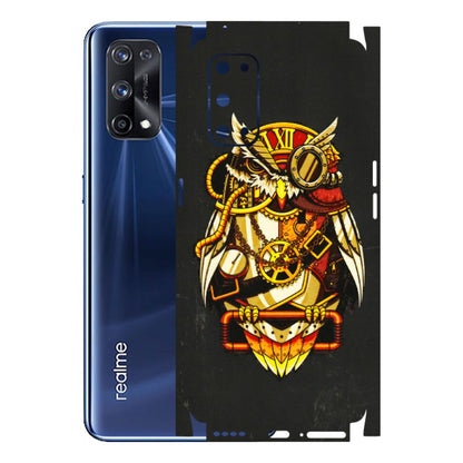 Realme Phone Skins (All Models) - Classy Smart Owl - 3D Embossed Finish (L-144) Realme X7 Pro (5G)