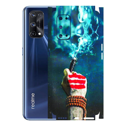 Realme Phone Skins (All Models) - Mahadev Bhakt - 3D Embossed Finish (L-146) Realme X7 Pro (5G)