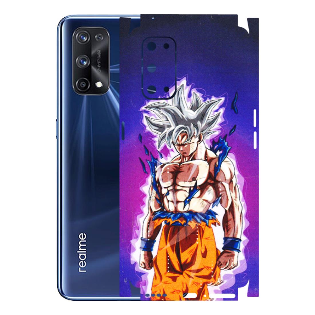 Realme Phone Skins (All Models) - Goku Purple Anime - 3D Embossed Finish (L-147) Realme X7 Pro (5G)
