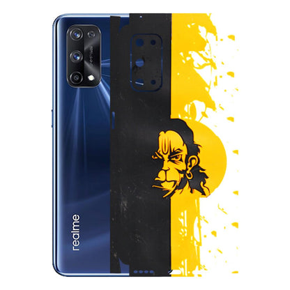 Realme Phone Skins (All Models) - Bajrangbali - 3D Embossed Finish (L-151) Realme X7 Pro (5G)