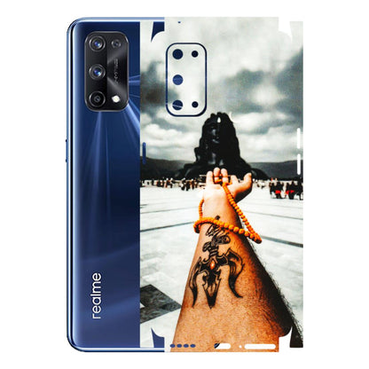 Realme Phone Skins (All Models) - Jai Adiyogi Mahakaal - 3D Embossed Finish (L-164) Realme X7 Pro (5G)