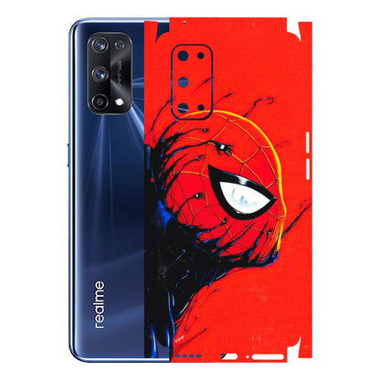 Realme Phone Skins (All Models) - Spiderman Face Venom - 3D Embossed Finish (L-165) Realme X7 Pro (5G)