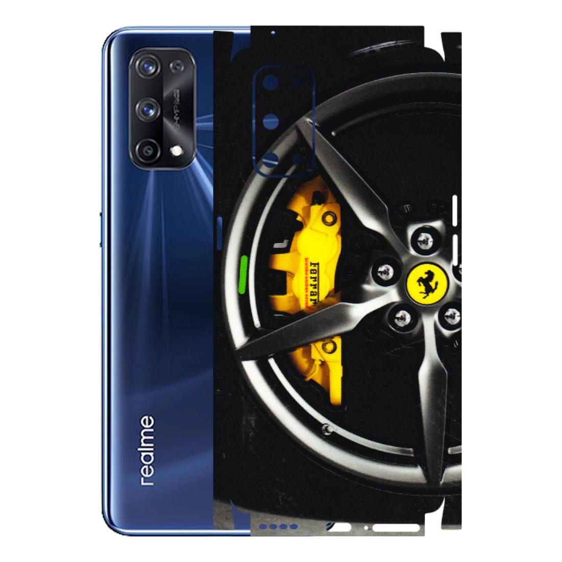 Realme Phone Skins (All Models) - Ferrari Wheel Alloy - 3D Embossed Finish (L-173) Realme X7 Pro (5G)