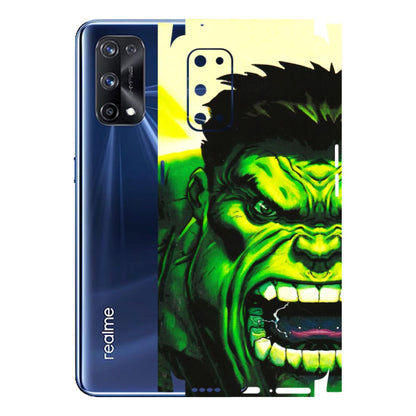 Realme Phone Skins (All Models) - Hulk - 3D Embossed Finish (L-180) Realme X7 Pro (5G)