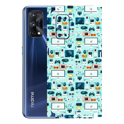 Realme Phone Skins (All Models) - Gadgets Doodle - 3D Embossed Finish (L-184) Realme X7 Pro (5G)
