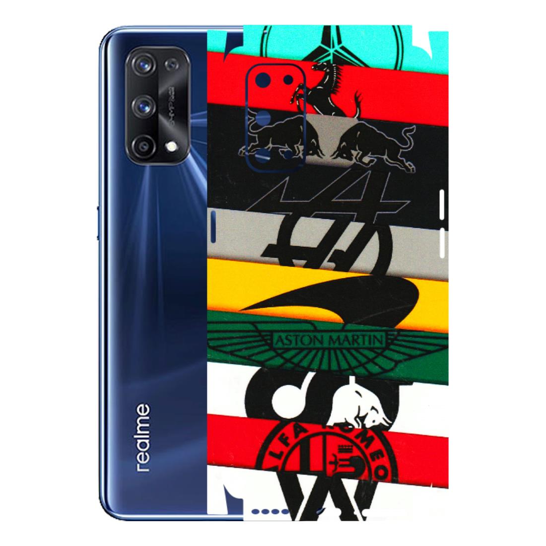 Realme Phone Skins (All Models) - Multi Designer Brands - 3D Embossed Finish (L-187) Realme X7 Pro (5G)