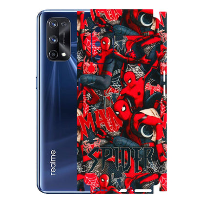 Realme Phone Skins (All Models) - SpiderMan Cool - 3D Embossed Finish (L-188) Realme X7 Pro (5G)