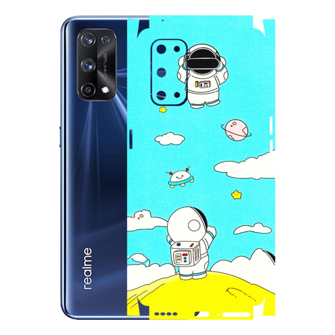 Realme Phone Skins (All Models) - Blue Skies Astro Float - 3D Embossed Finish (L-230) Realme X7 Pro (5G)