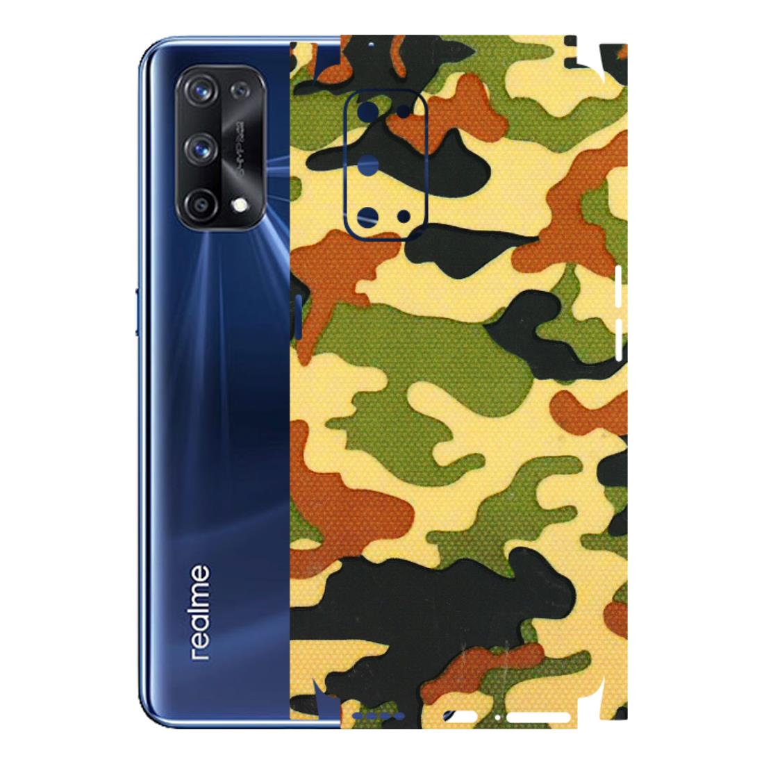 Realme Phone Skins (All Models) - Indian Military - 3D Embossed Finish (L-234) Realme X7 Pro (5G)