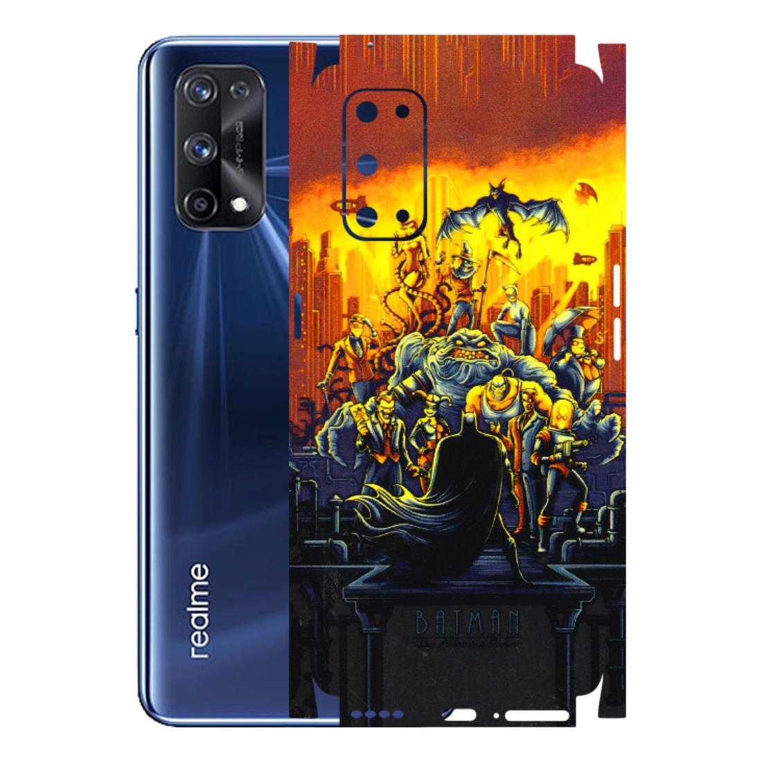 Realme Phone Skins (All Models) - Games Doodles - 3D Embossed Finish (L-24) Realme X7 Pro (5G)