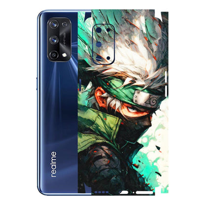 Realme Phone Skins (All Models) - Kakashi Side Profile - 3D Embossed Finish (L-249) Realme X7 Pro (5G)