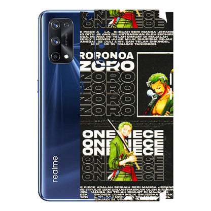Realme Phone Skins (All Models) - One Piece Zoro - 3D Embossed Finish (L-250) Realme X7 Pro (5G)