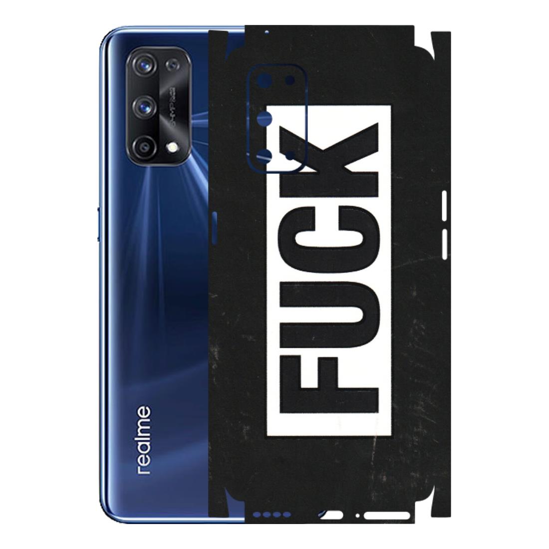 Realme Phone Skins (All Models) - The F Word - 3D Embossed Finish (L-255) Realme X7 Pro (5G)