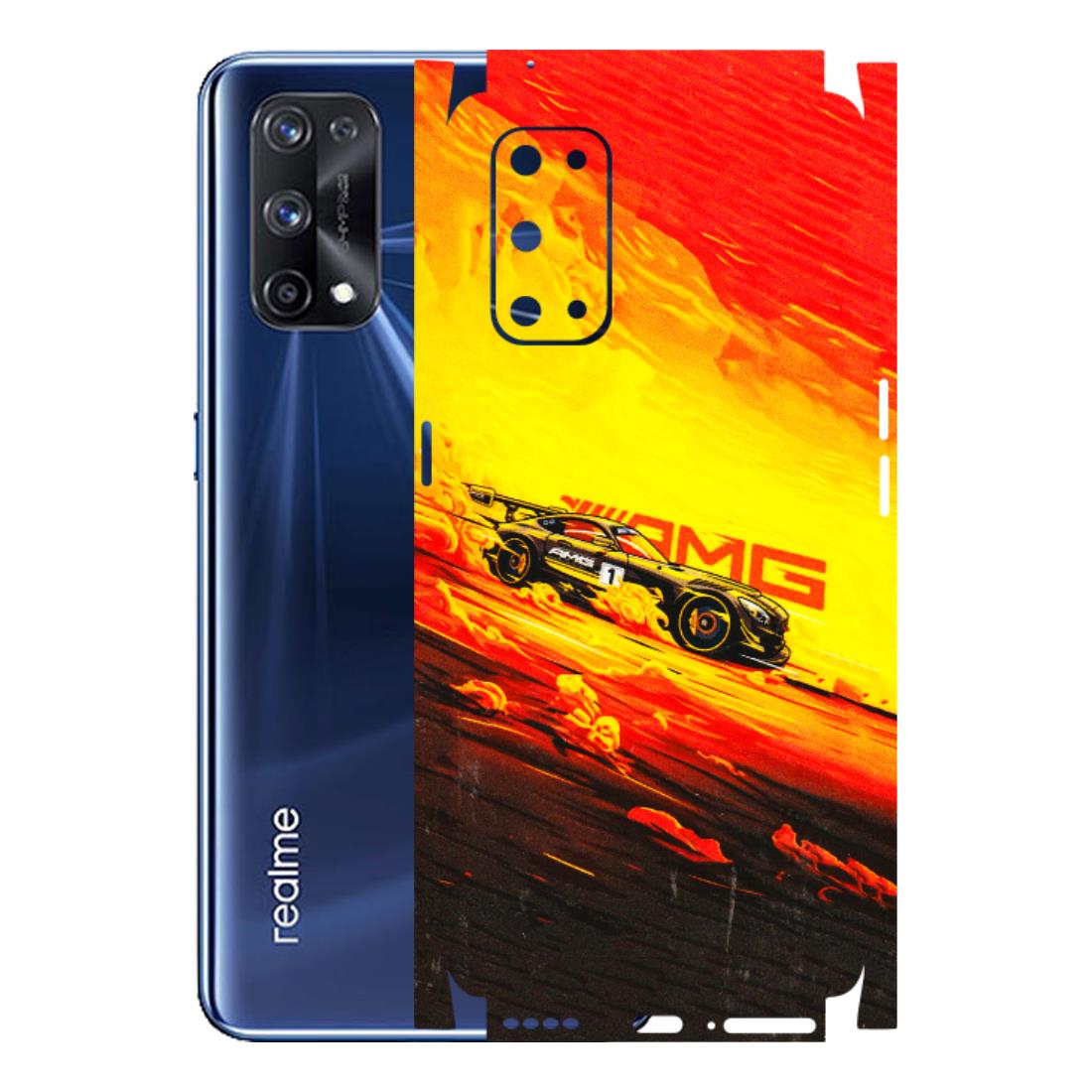 Realme Phone Skins (All Models) - AMG Car Speed Cover - 3D Embossed Finish (L-256) Realme X7 Pro (5G)