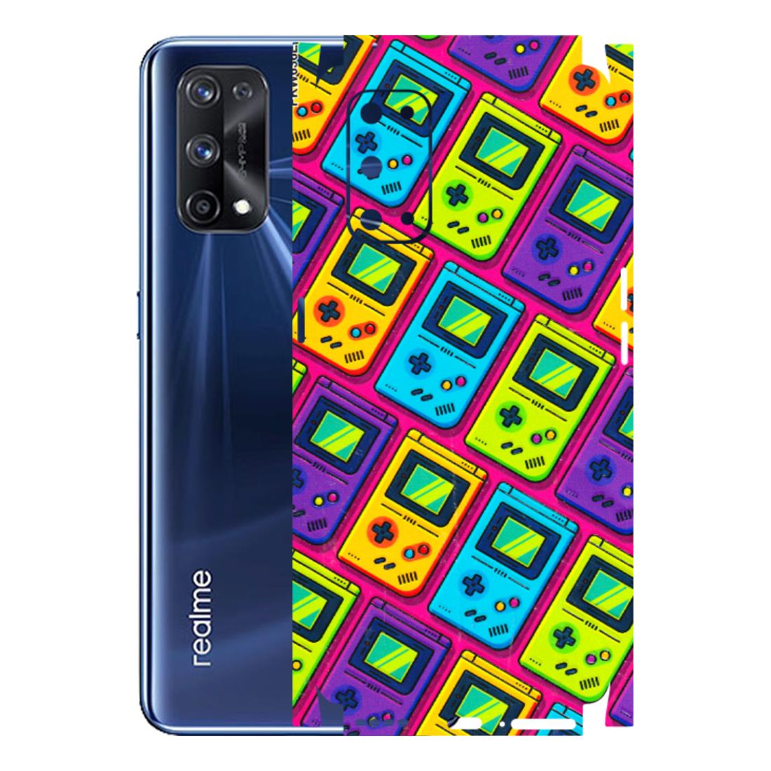 Realme Phone Skins (All Models) - Gameboy Colourful - 3D Embossed Finish (L-266) Realme X7 Pro (5G)